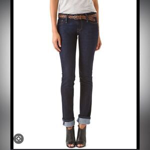 DL1961 Kate Slim Straight Leg Studded Jeans